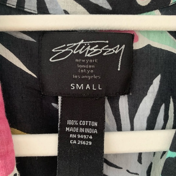 Stussy Aloha Sleeveless Button Up - Picture 4 of 5